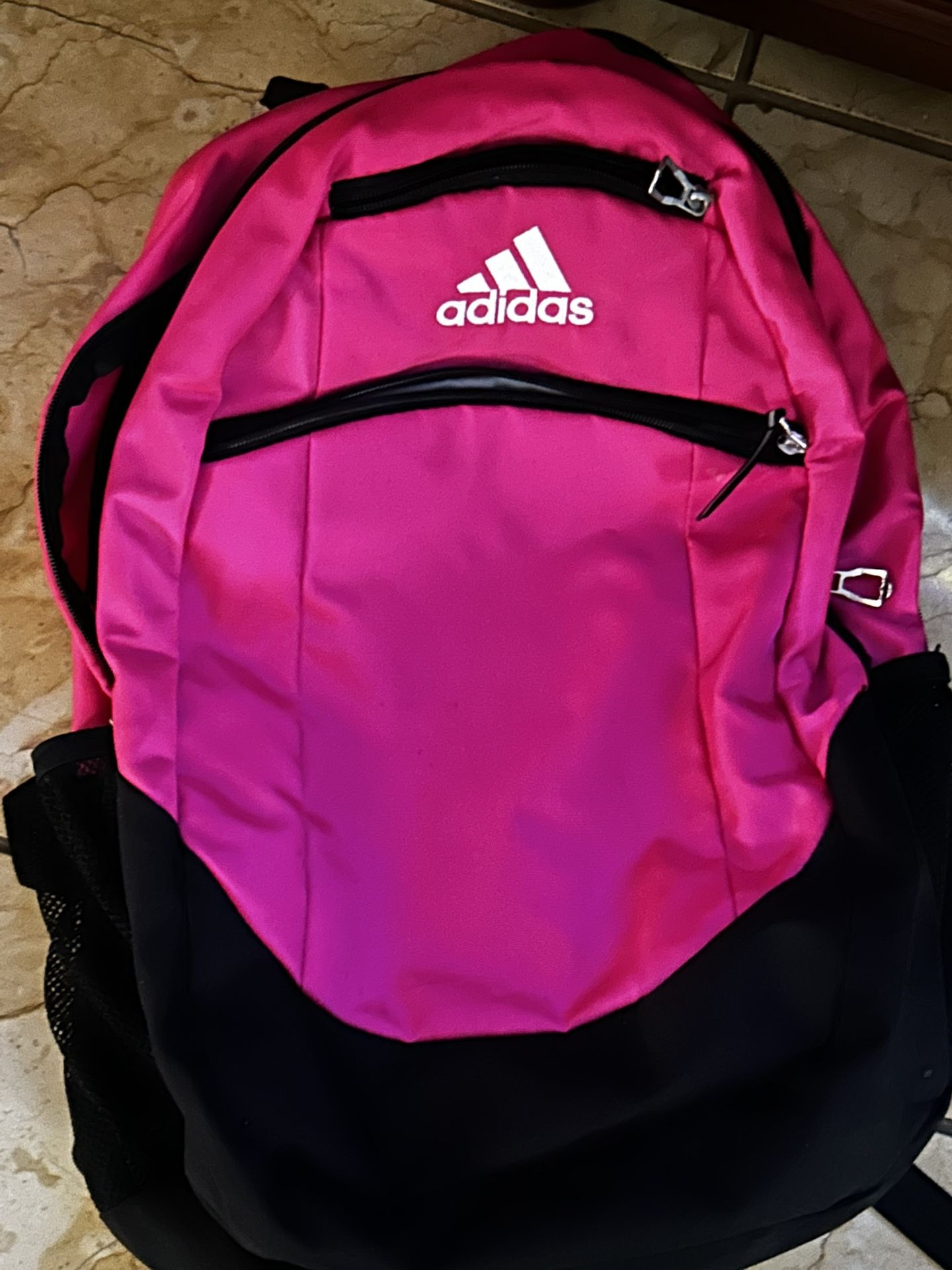 Adidas Pink Backpack