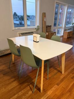 Table and 4 chairs