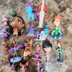 Disney & Barbie  Toy  Miscellaneous Lot