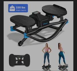 MERACH
MERACH - Rocking Steppers for Exercise at Home, 3D Motion Stair Stepper with Resistance Bands for Full Body Workout - Black