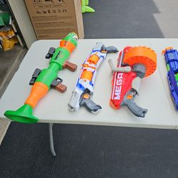 Nerf Gun Lot