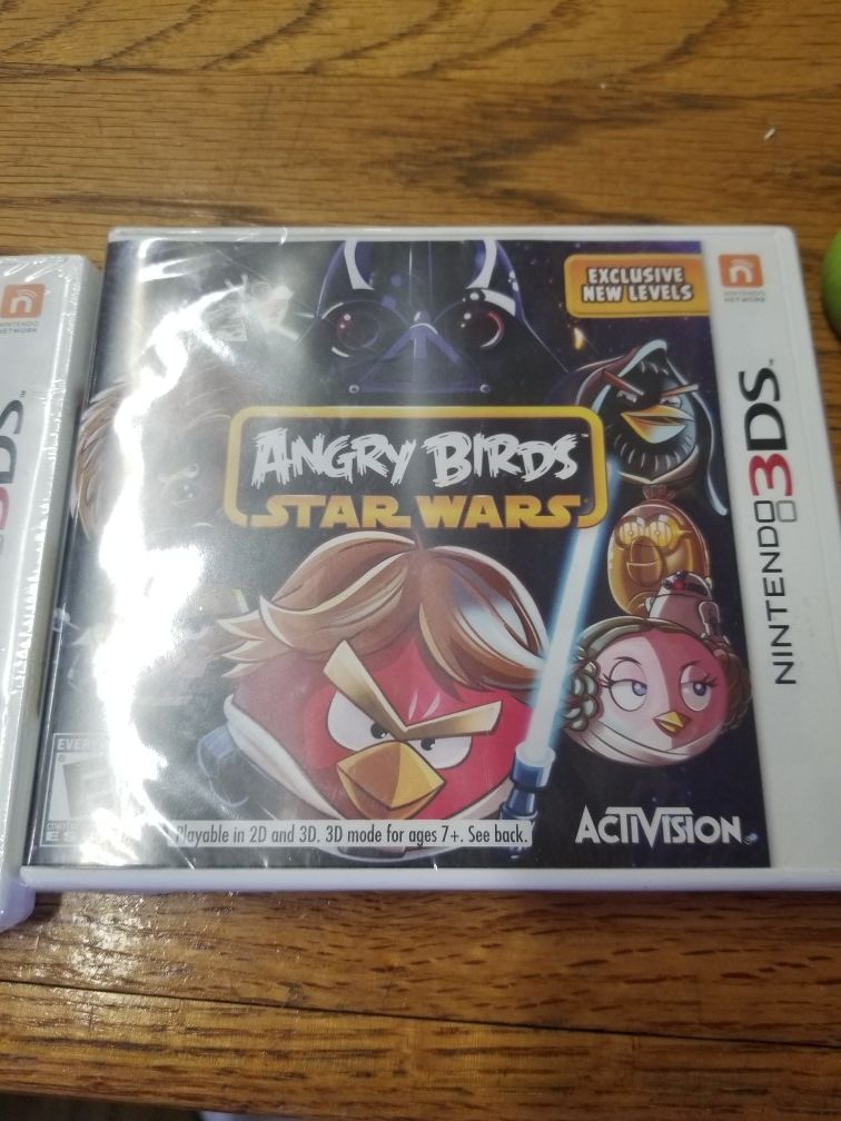 Angry Birds Nintendo 3DS! New