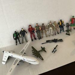 Lanard Corps Total Soldier  Collection With Air Force 1 And Recon Plane 
