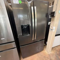Whirlpool 36” standard depth refrigerator 