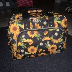 Girl sunflower Diaper Bag