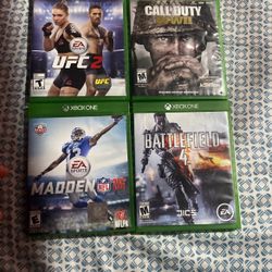 4 Xbox Games 