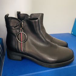 Ankle Boot Calf Skin With Soft Bottom