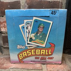 Vintage Baseball Cards Sealed Pack 