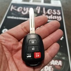$99 in Upland Today | 2013-21 Toyota Key & Remote Copy (RAV4, Corolla, Camry, Tundra, Tacoma & more)