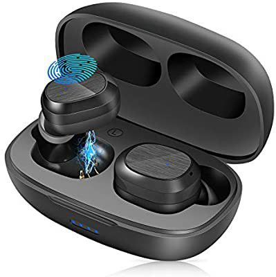 Wireless Earbuds Bluetooth 5.1 Headphones, pendali IPX7 Waterproof Earbuds with Deep Bass, Auto Pairing