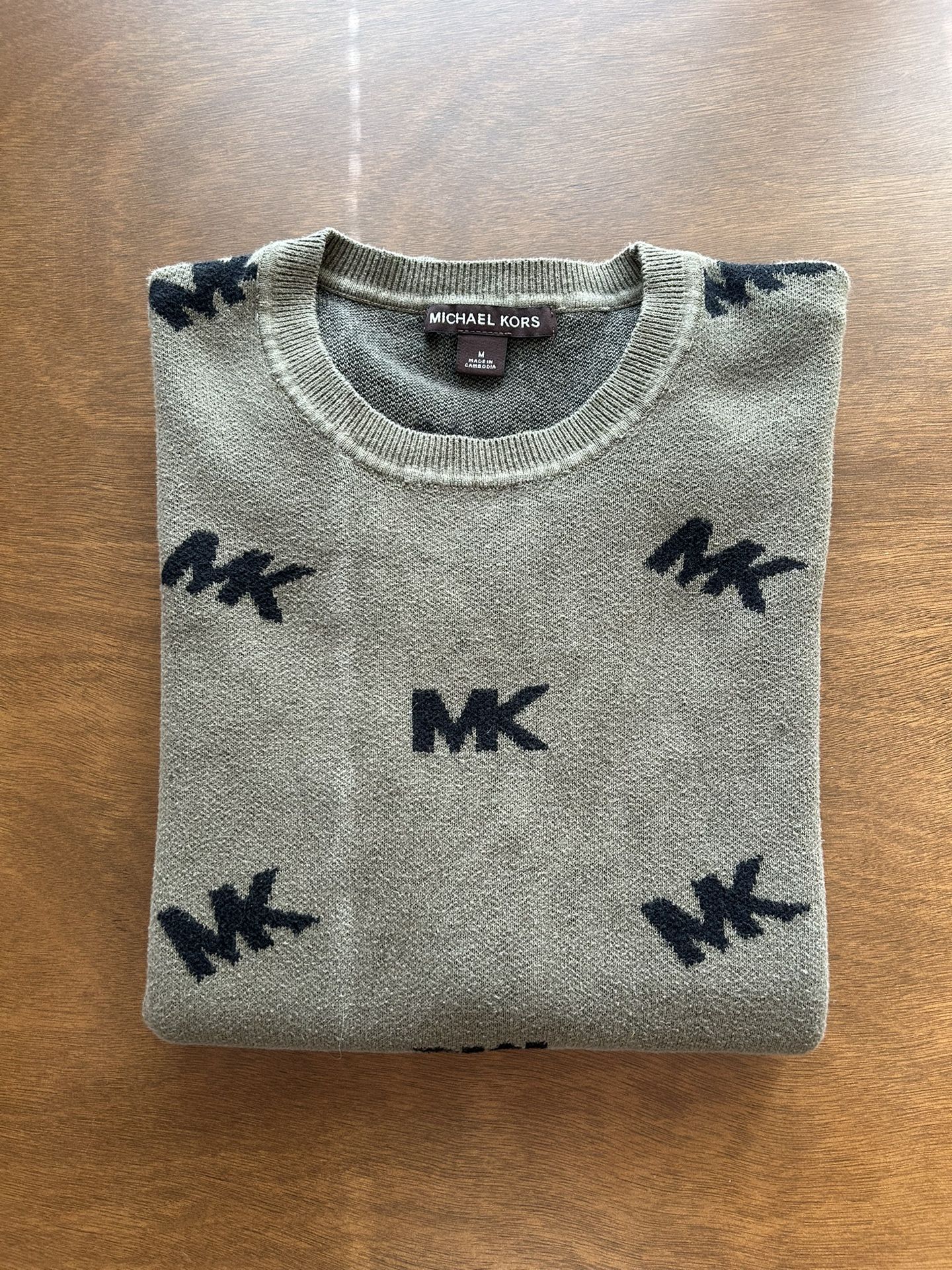 Michael Kors Crewneck - Green - Men’s M