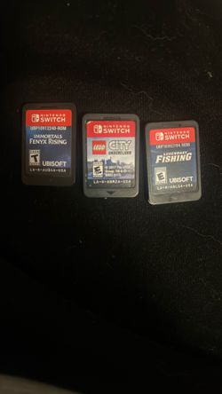 3 nintendo games