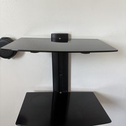 glass floating shelf 