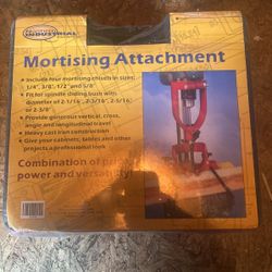 New In Box Mortise Attachment For Drill Press