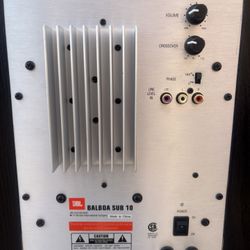 JBL Balboa Sub 10 Powered Subwoofer 10" 