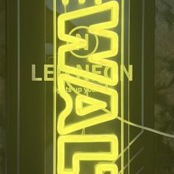 Dewalt Tools Neon Light Sign LED For Mechanic Shop Garage Gift Tools 16x4