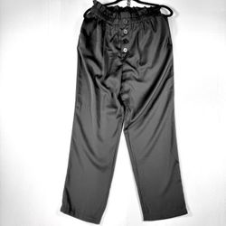 Skies Are Blue Black Dress Pants Elastic Waist