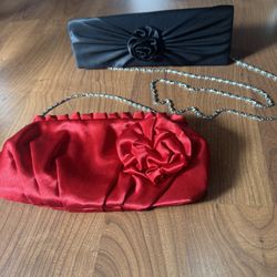 Satin Clutches Purses Evening Bag