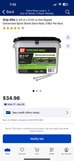 New Patio Deck Nails 