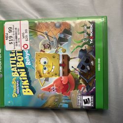SpongeBob SquarePants Xbox Game