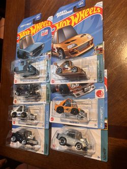 Hotwheels-tooned toy car lot 