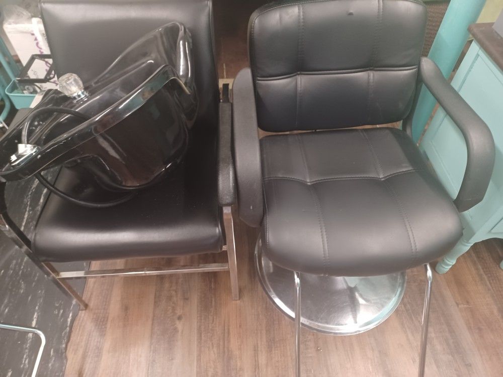 Salon Styling Chair / Shampoo Sink