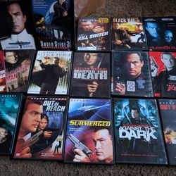 Set Of 15 Steven Segal DVDs 