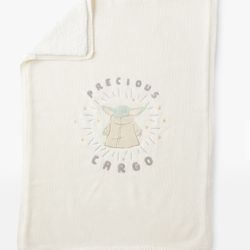Star Wars Grogu Baby Blanket From Pottery Barn