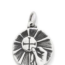 James Avery silver First Communion Medal Charm