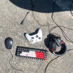 Headset, Keyboard/mouse, Controller 
