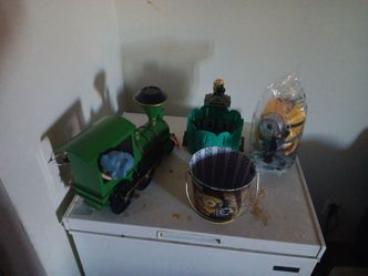 Popcorn bucket.\nMovie