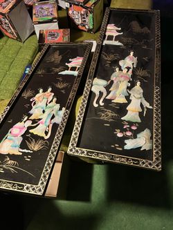 Japanese Chinese 3d Relief Art