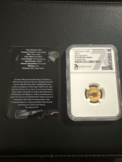 1/10 oz Gold Titanic only 550 mintage