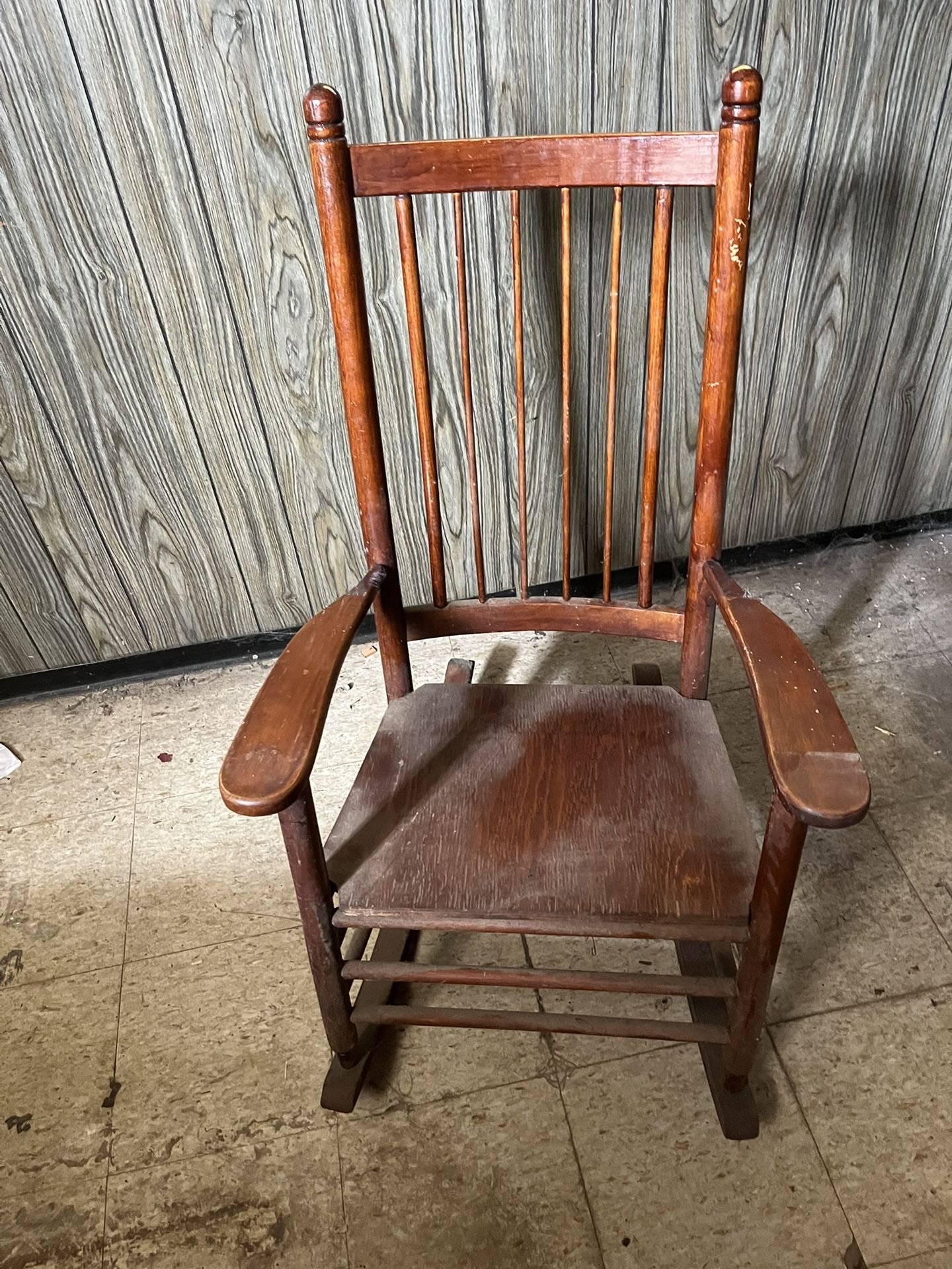 Wood Old Children Rocky Chair