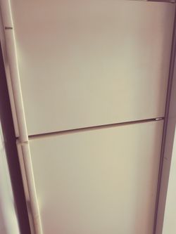 Beige refrigerator