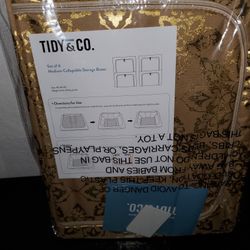 Tidy & Co. Collapsible Storage Boxes