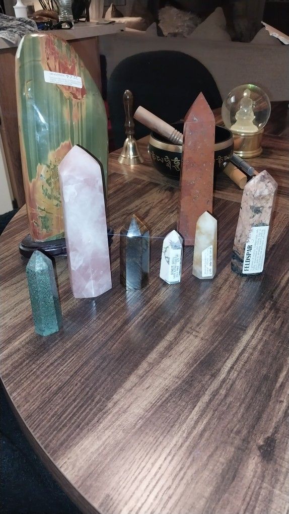 Single Point Stones/Crystals