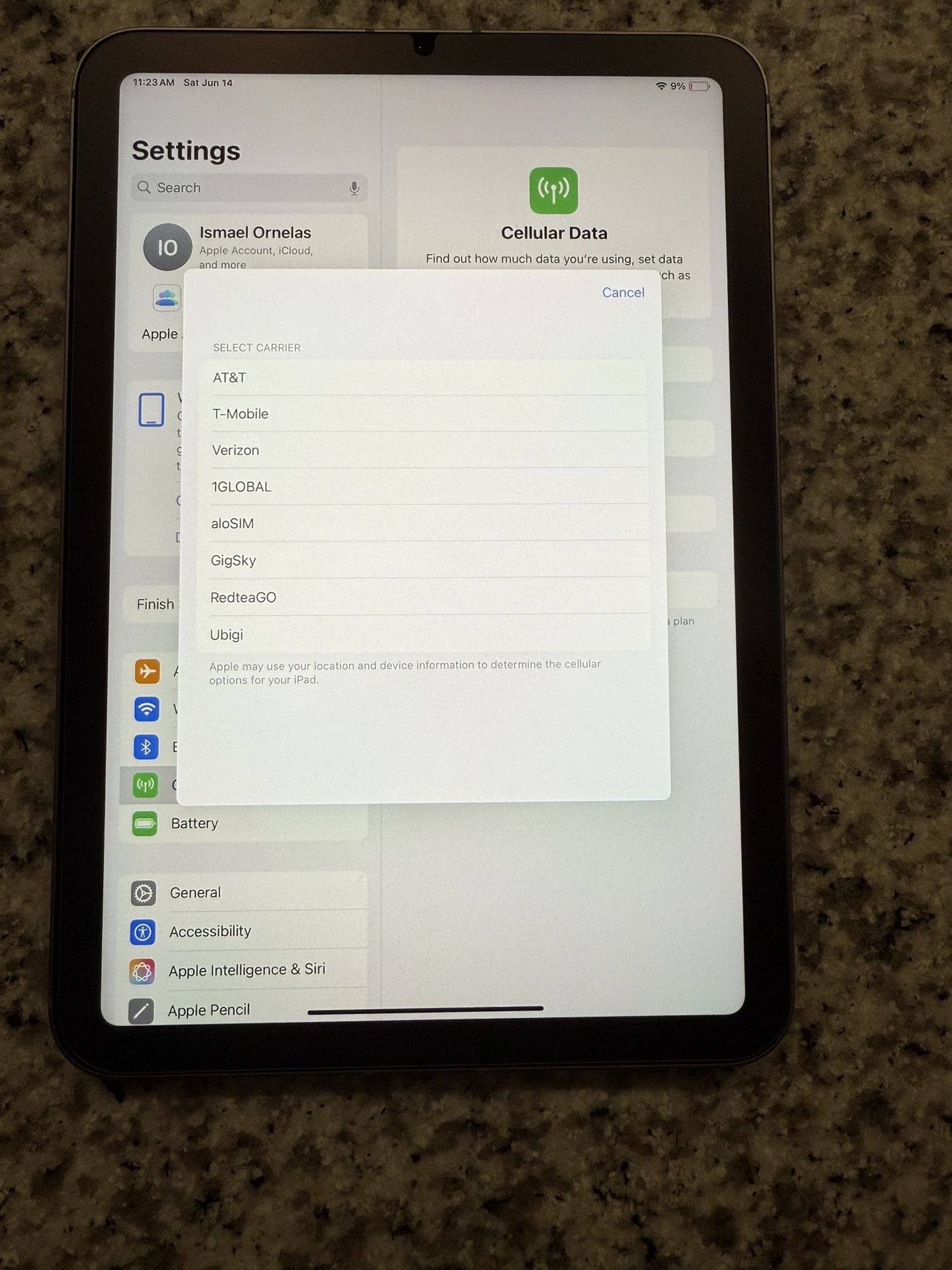 iPad Mini 7 LTE