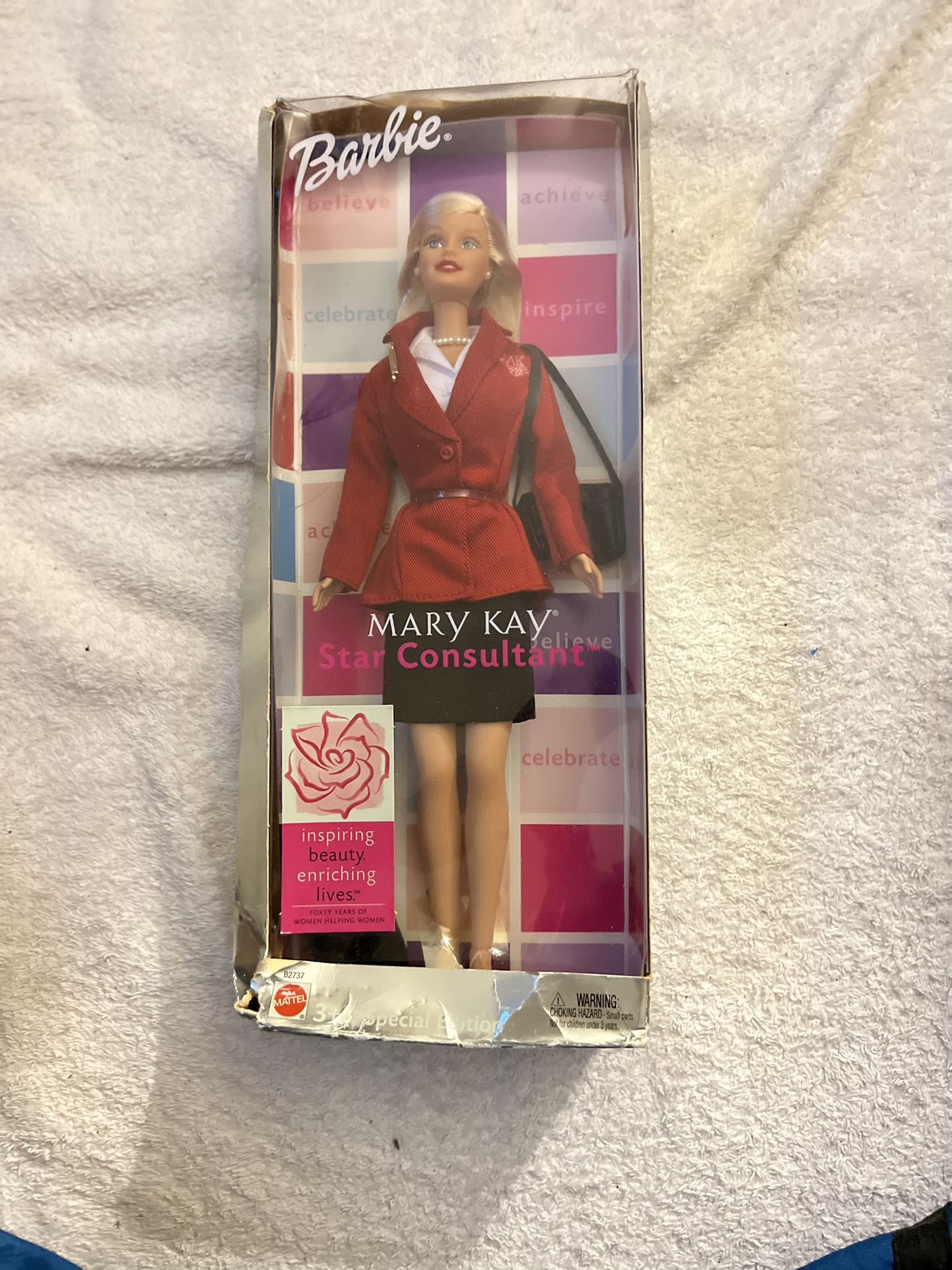 Barbie Mary Kay Star Consultant 2003 Special Edition Collectible Doll Mattel 