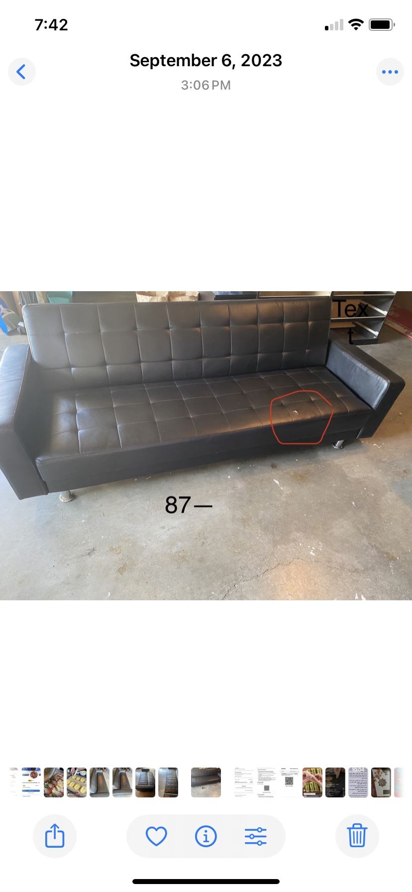 Couch/ Can be a bed