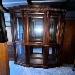 China Cabinet Wood  - $450 OBO