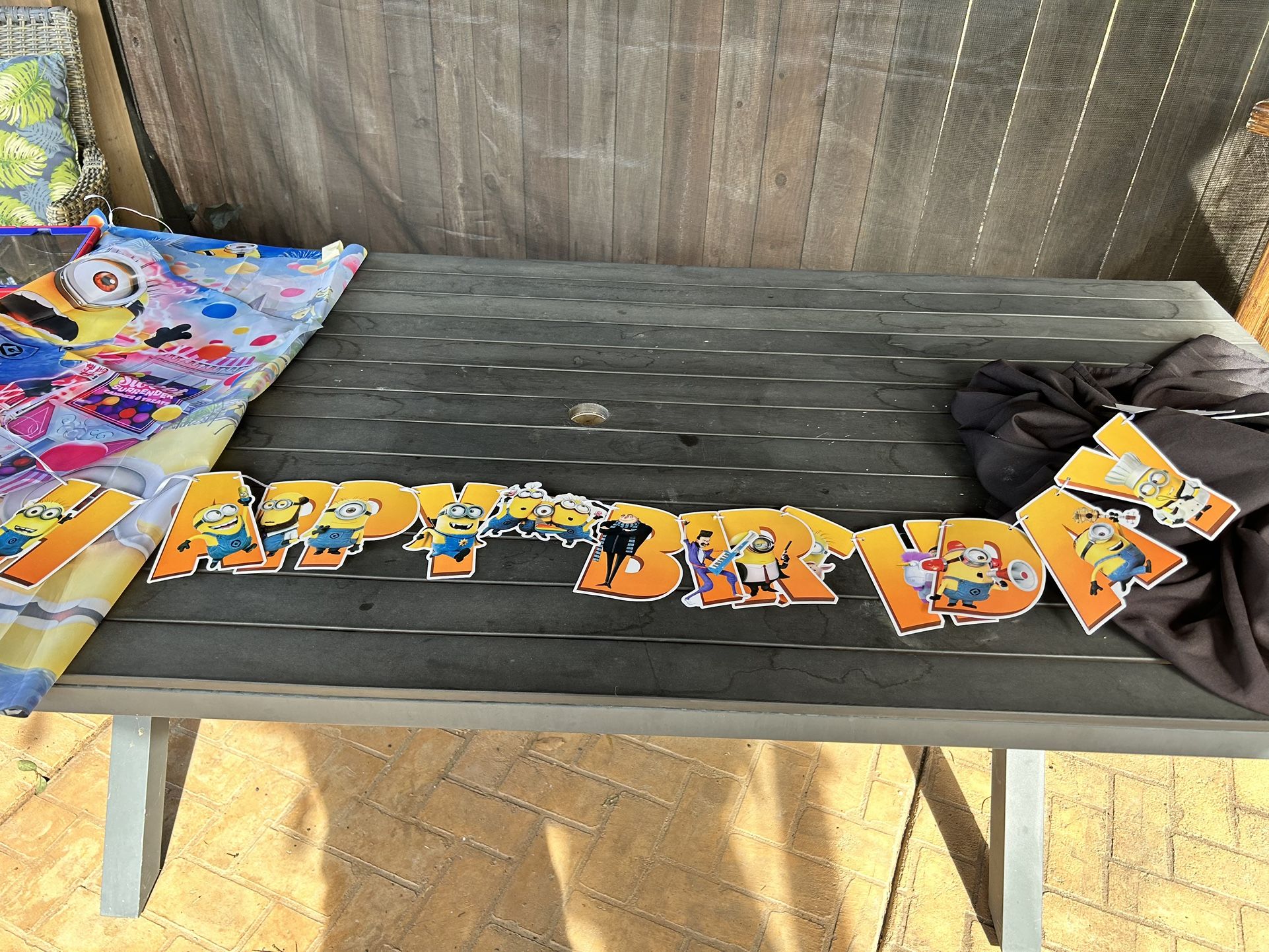 Minion Birthday Banner 
