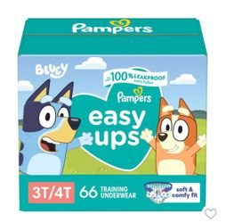 Pampers Easy Ups Diapers Size 3T/4T - 66ct