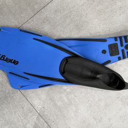 Adult Snorkeling Full Foot Pocket Fins, Good Thrust, Light Fin,