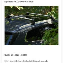 Mazda CX-50 Crossbars All Models (NEW) Silver DIO