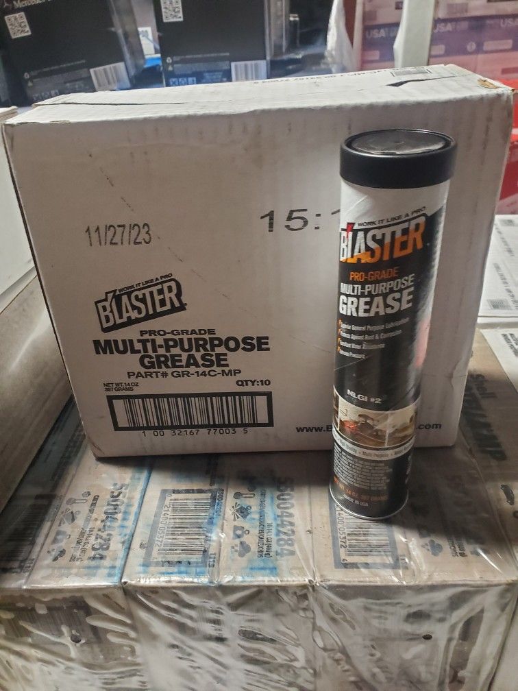 Special Price BLASTER Grease Case 10Tubes High Quality Heavy-duty 