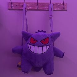 pokemon plush backpack gengar (the minion keychain is NOT included *sorry*)  for Sale in Garden Grove, CA - OfferUp