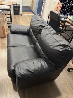 Leather couch