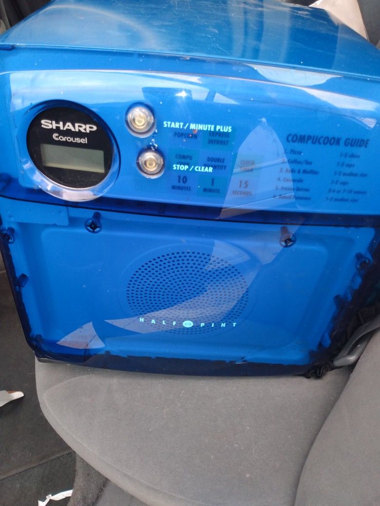 Sharp Carousel Half Pint Microwave $175