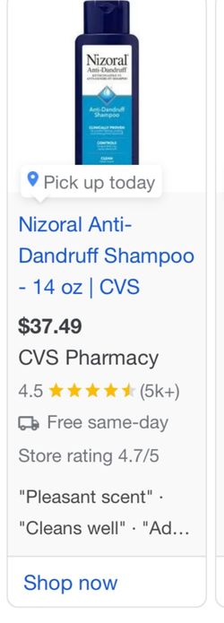 Dandruff Shampoo 14oz Bottle 